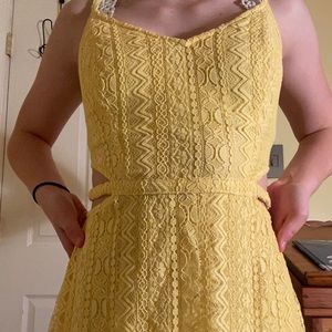 Yellow Hollister Dress!